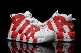 Giày Nike Air More Uptempo 'White Red' 414962-100 - Ảnh 5