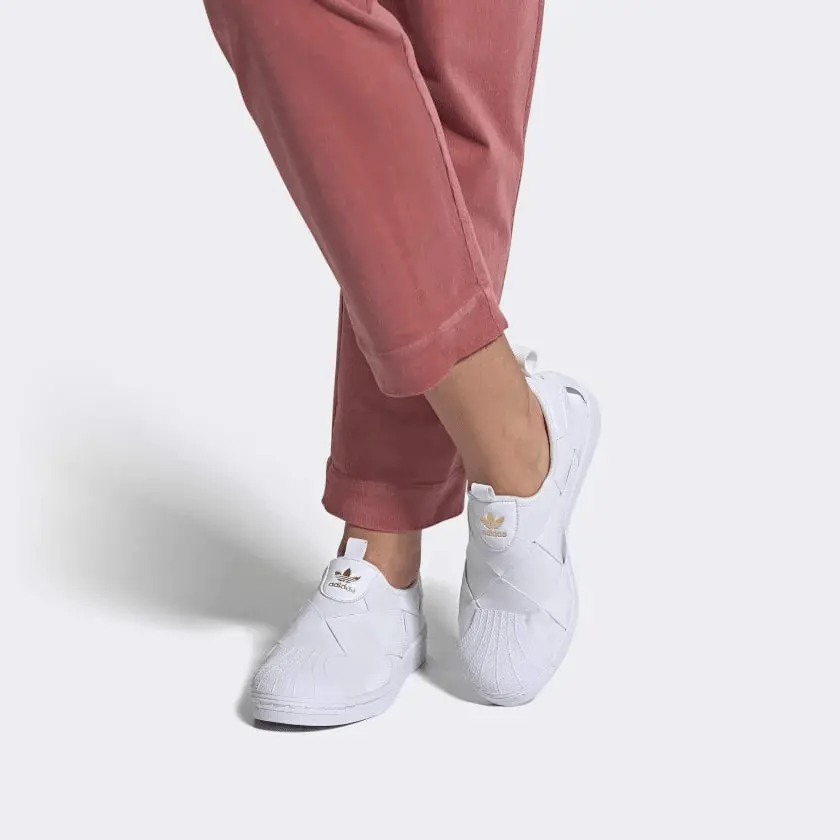 Giày Adidas Wmns Superstar Slip-On 'Cloud White' FV3186 - Ảnh 4