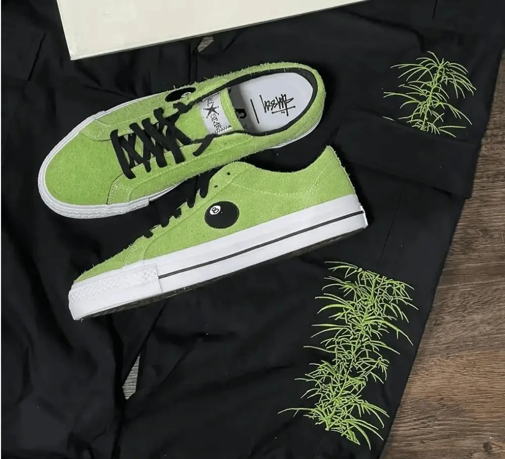 Giày Converse One Star Pro Ox 'Green' A03712C - Ảnh 6