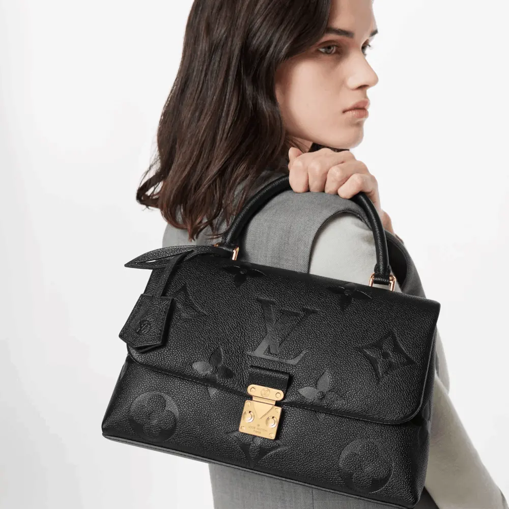 Túi Louis Vuitton Madeleine MM Bag 'Black' M45976 - Ảnh 7