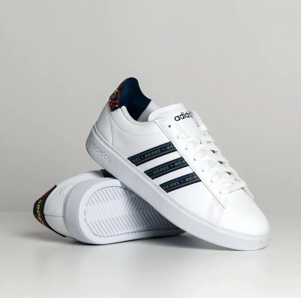 Giày Adidas Grand Court 2.0 'White Mystery Blue' GW7111 - Ảnh 5