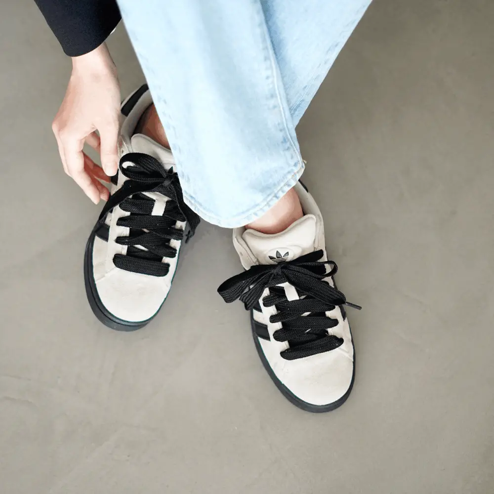 Giày Adidas Campus 00s 'Silver Pebble Core Black' H03469 - Ảnh 4