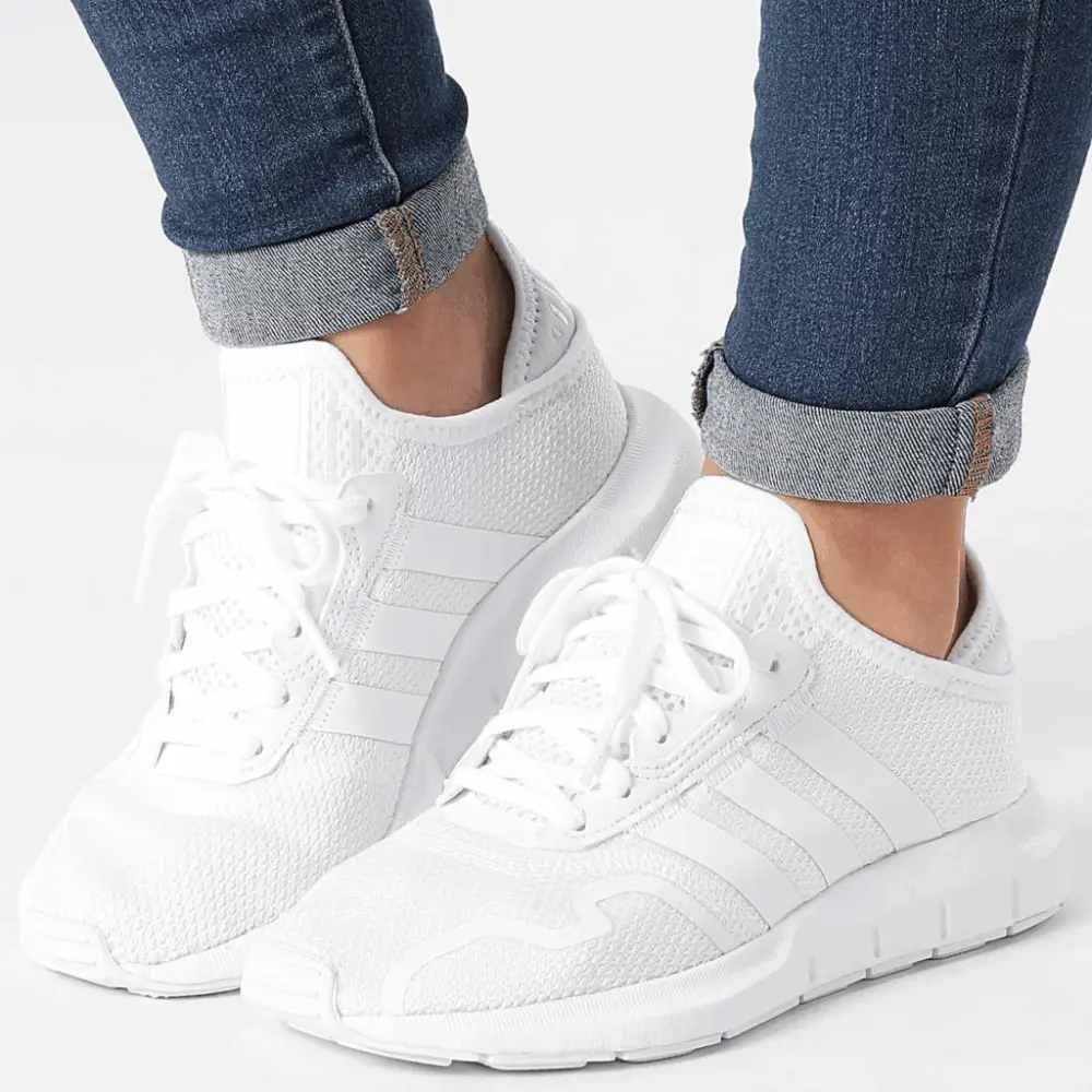 Giày Adidas Swift Run X J 'Triple White' FY2149 - Ảnh 4