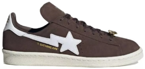 Giày Adidas BAPE x Campus 80s '30th Anniversary - Brown' IF3379