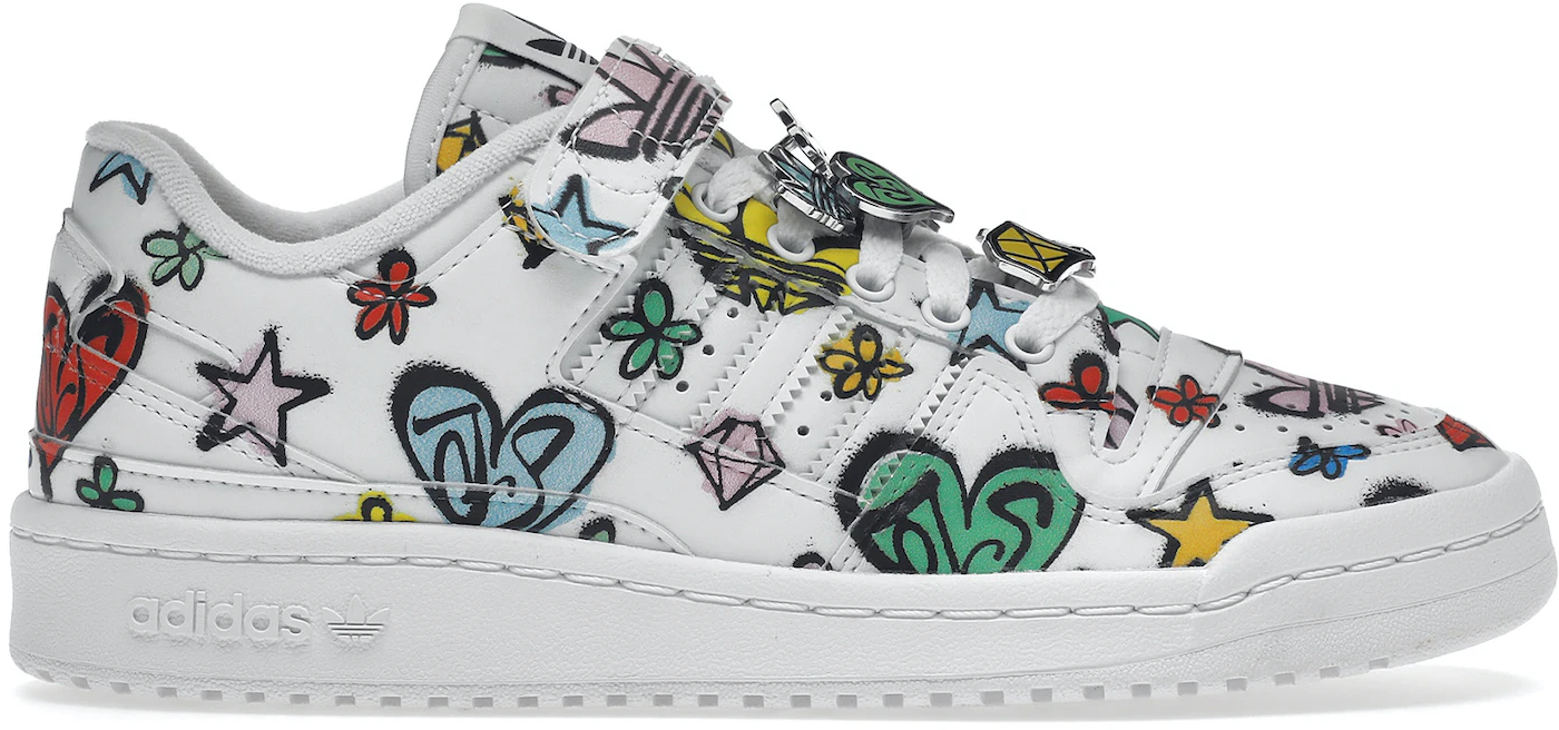 Giày Adidas Jeremy Scott Forum 84 Low 'White Graffiti' GX9668