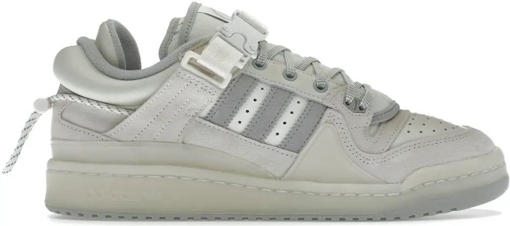 Giày Adidas Forum Buckle Low 'Bad Bunny White' HQ2153