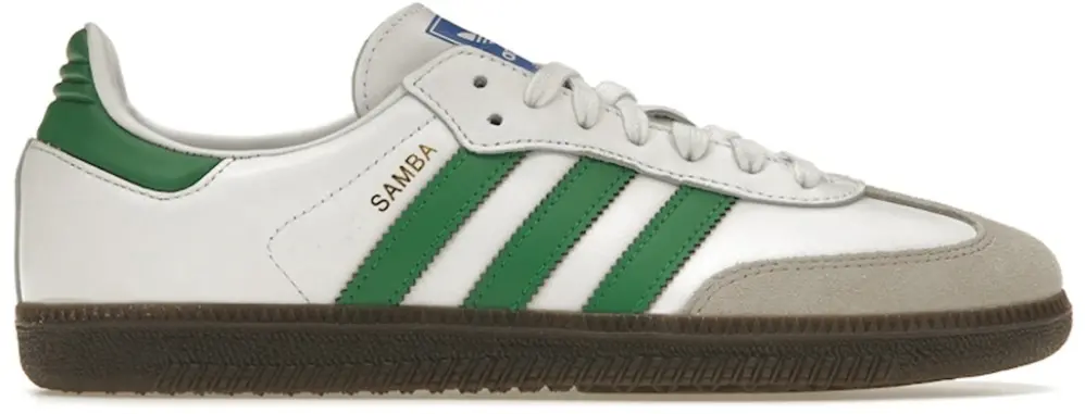 Giày Adidas Samba OG 'White Green' IG1024