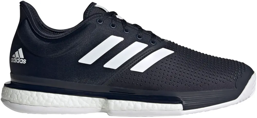 Giày Tennis Adidas SoleCourt Boost Clay 'Black White' G26293