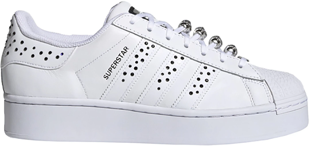 Giày Adidas Swarovski x Wmns Superstar Bold 'Cloud White' FX7456