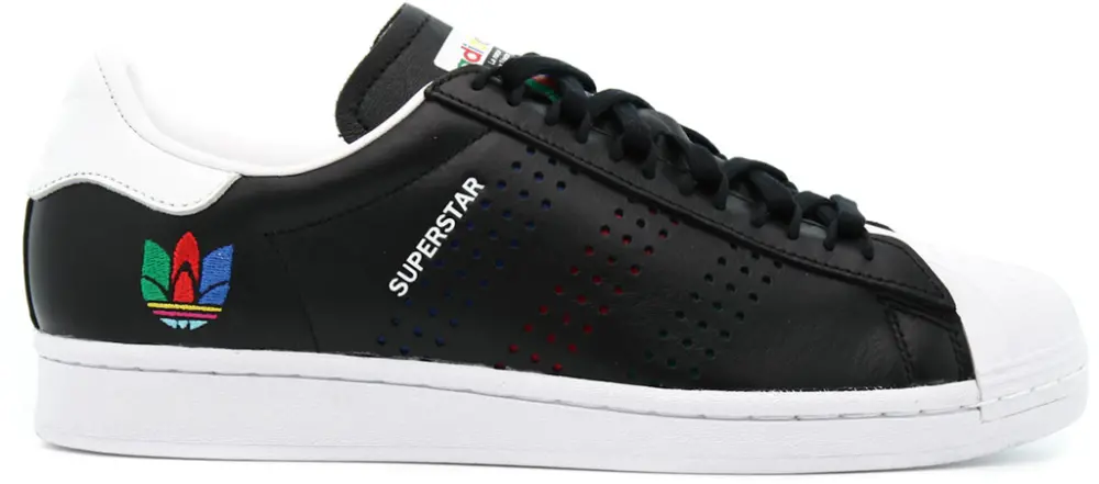 Giày Adidas Original Superstar 'Inclusivity Black' FW5387