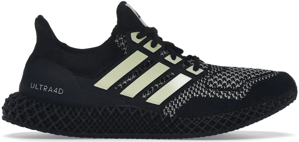 Giày Adidas Ultra 4D 'Black Almost Lime' GZ4499