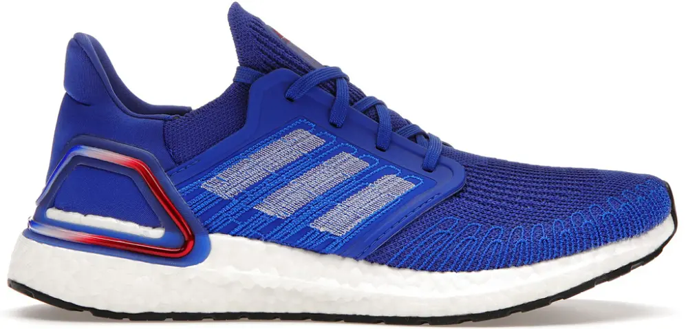Giày Adidas UltraBoost 20 'Royal Blue Scarlet' EG0758