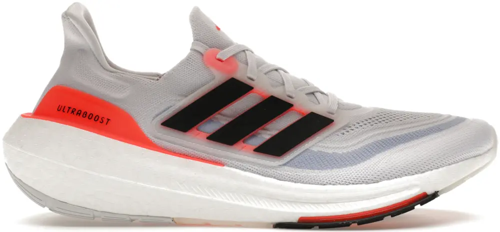 Giày Adidas Ultra Boost Light 'White Black Solar Red' HQ6351