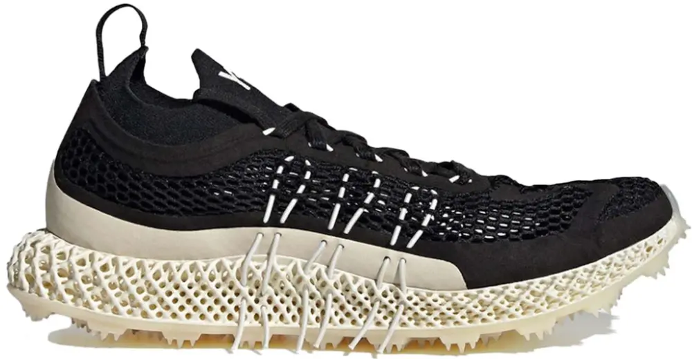 Giày Adidas Y-3 Runner 4D 'Black White' GX1091