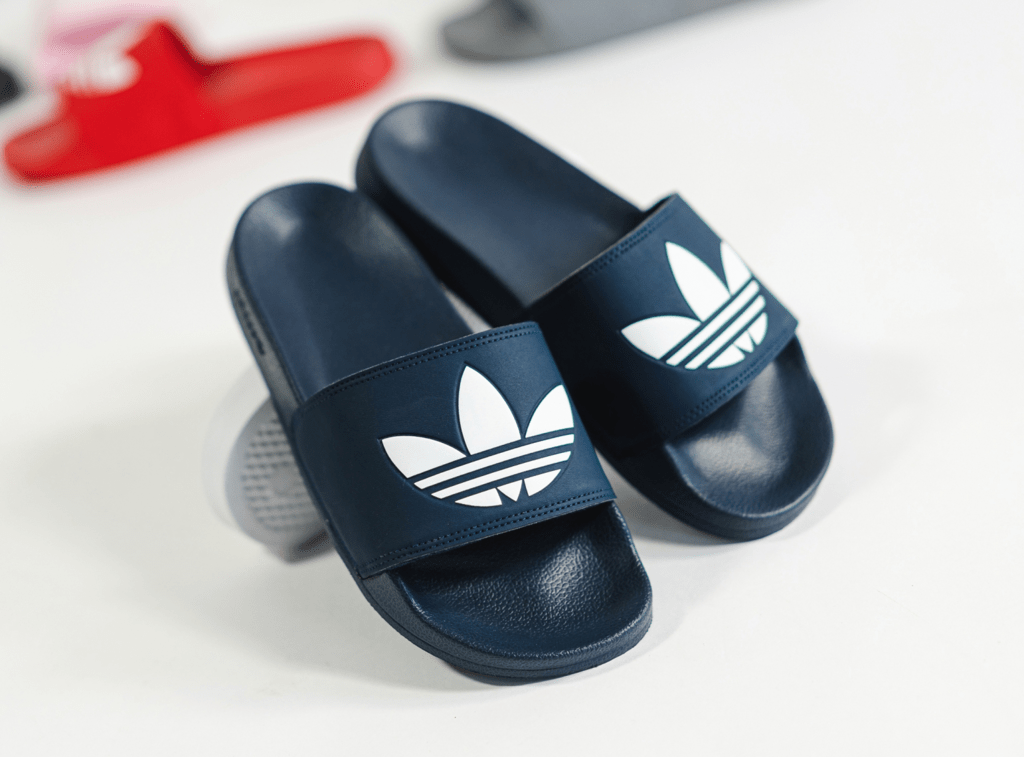 Dép Adidas Adilette Lite Slides Trefoil Logo Collegiate Navy FU8299 - Ảnh 2