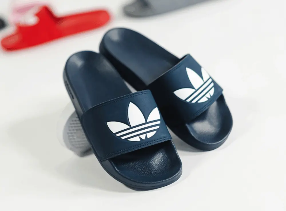 Alternative view of Dép Adidas Adilette Lite Slides Trefoil Logo Collegiate Navy FU8299