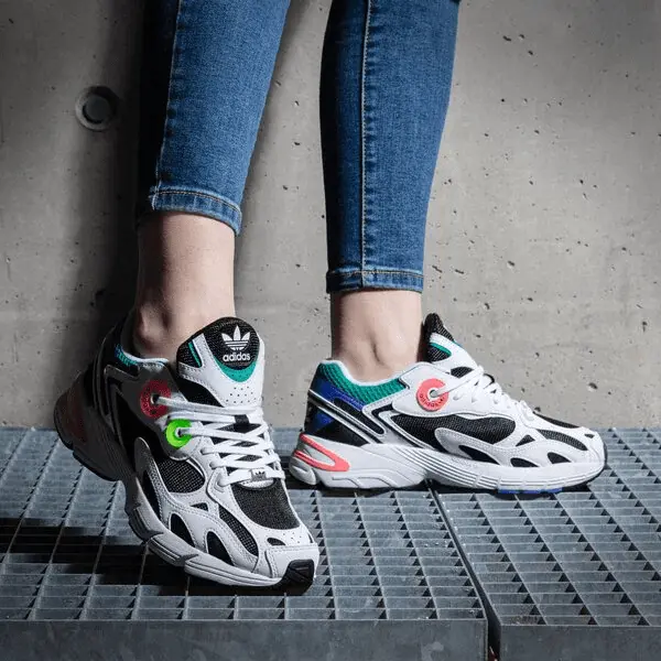 Giày Adidas Astir 'White Black Acid Red' GY1122 - Ảnh 5