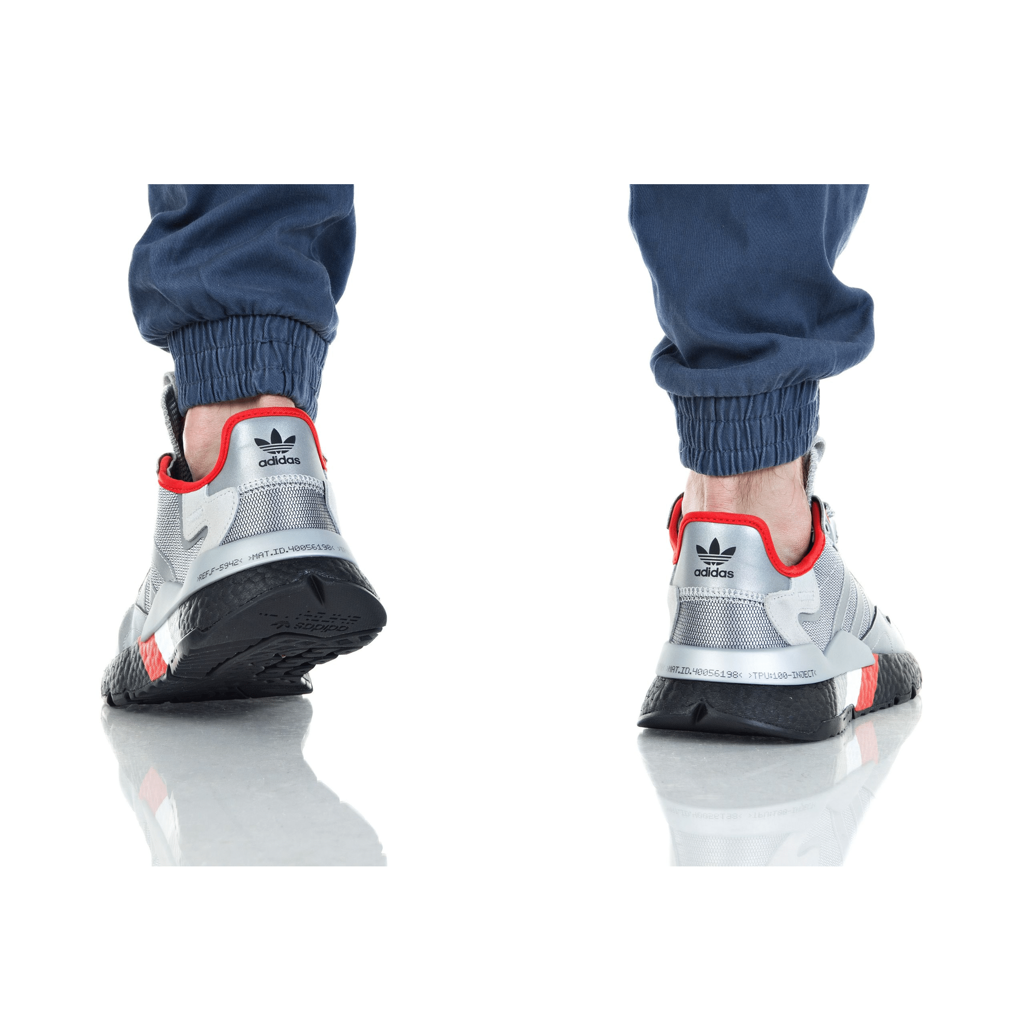 Giày Adidas Nite Jogger 'Silver Metallic' FV3787 - Ảnh 4