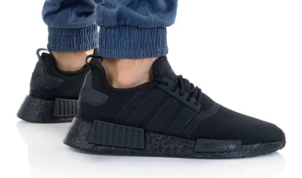 Giày Adidas NMD R1 Primeblue 'Triple Black' GZ9256 - Ảnh 3