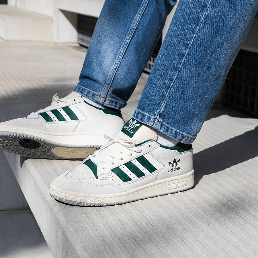 Alternative view of Giày Adidas Centennial 85 Low 'Cloud White Green' GX2214