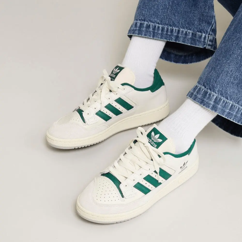 Giày Adidas Centennial 85 Low 'Cloud White Green' GX2214 - Ảnh 3