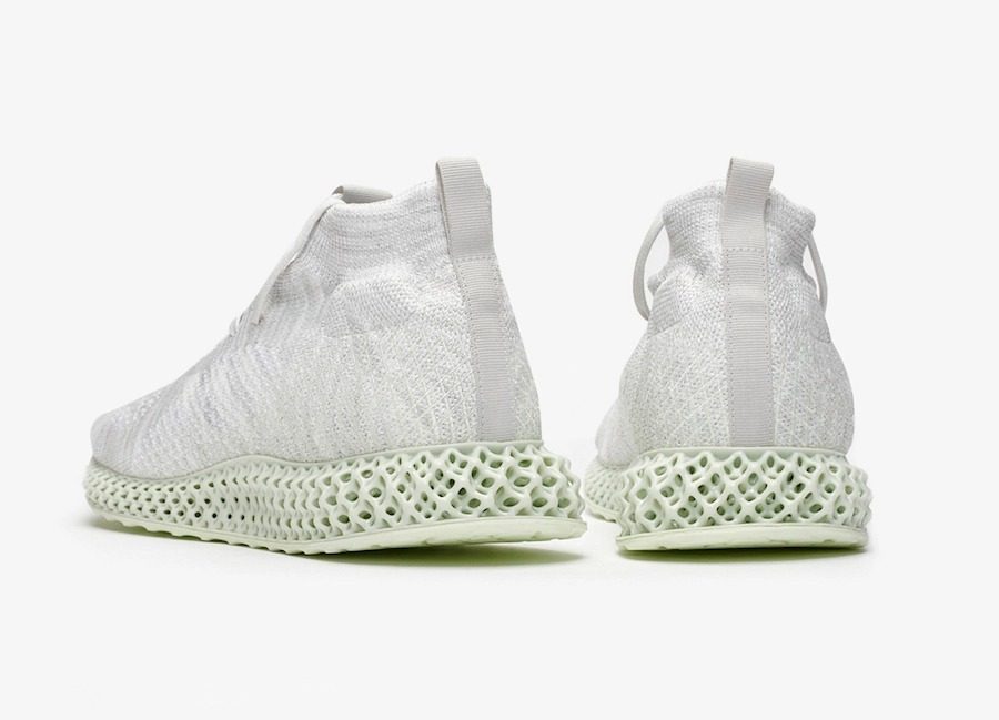 Giày Adidas Futurecraft 4D Runner Mid 'Crystal White' EE4116 - Ảnh 5
