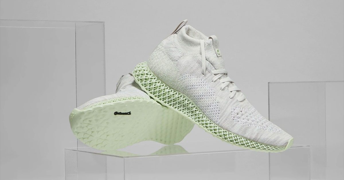 Giày Adidas Futurecraft 4D Runner Mid 'Crystal White' EE4116 - Ảnh 4