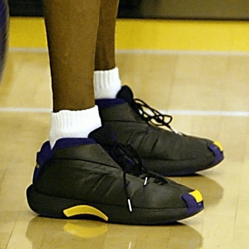Alternative view of Giày Adidas Crazy 1 'Lakers Away' FZ6208