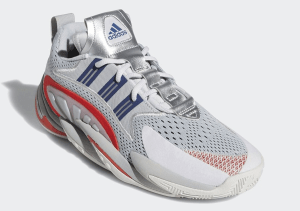 Alternative view of Giày Adidas Crazy BYW X 2.0 'Silver Metallic' EF6946