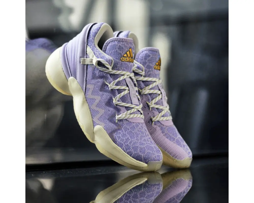 Alternative view of Giày Adidas D.O.N. Issue #2 'Christmas Pack Purple Tint' FZ0832