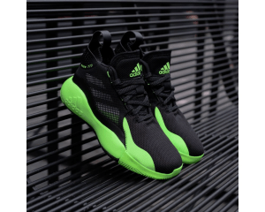 Alternative view of Giày Adidas D Rose 773 2020 'Black Team Solar Green' FZ1268