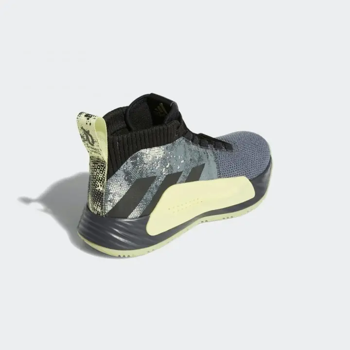 Giày Adidas Dame 5 GCA 'Grey Yellow' EF8664 - Ảnh 4