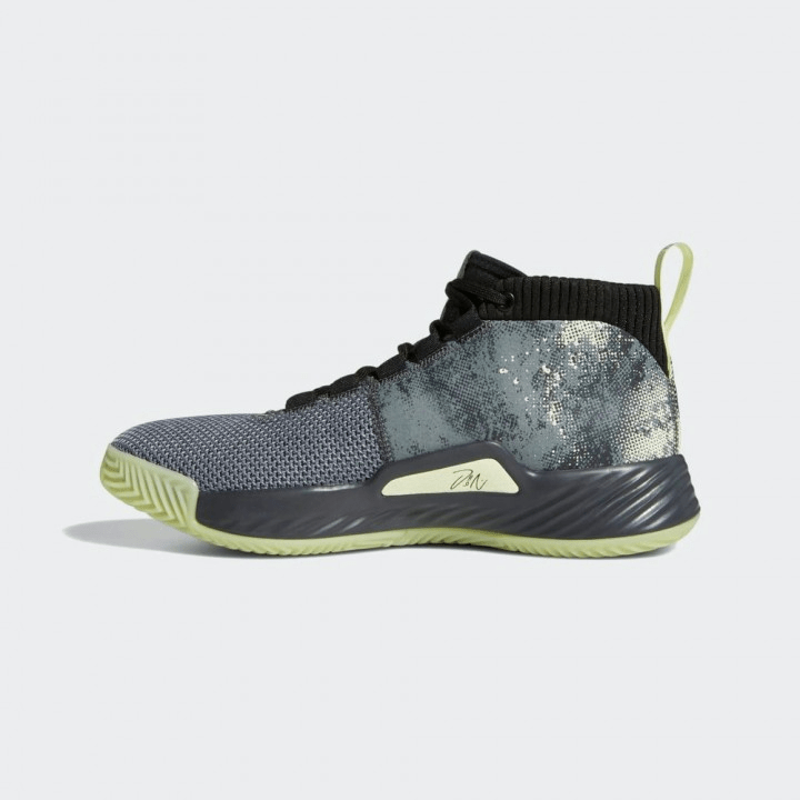 Giày Adidas Dame 5 GCA 'Grey Yellow' EF8664 - Ảnh 5