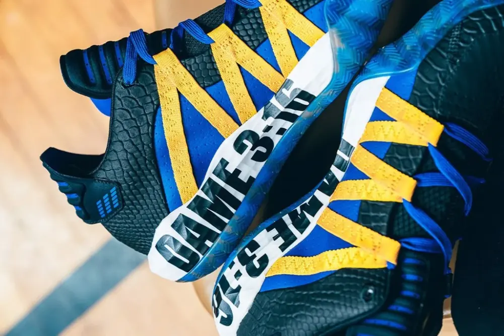 Giày Adidas Dame 6 'Stone Cold Steve Austin' FU9447 - Ảnh 5