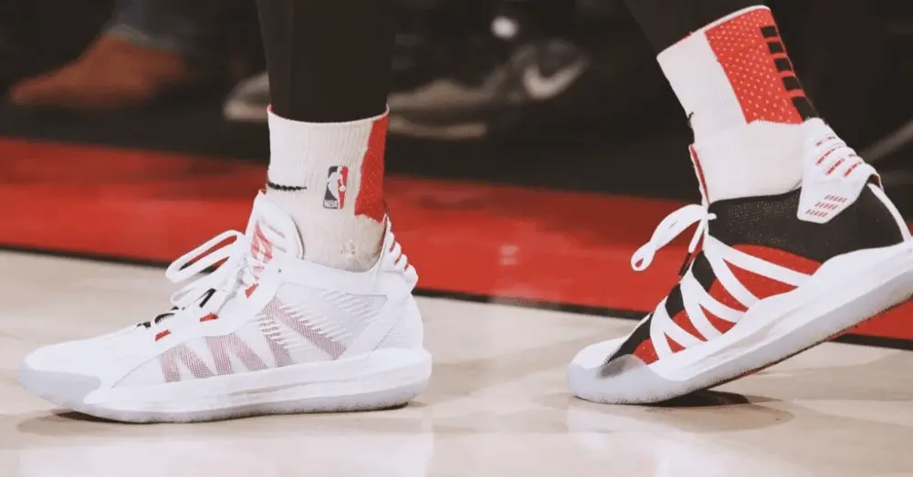 Giày Adidas Dame 6 'Scarlet' EH2069 - Ảnh 3