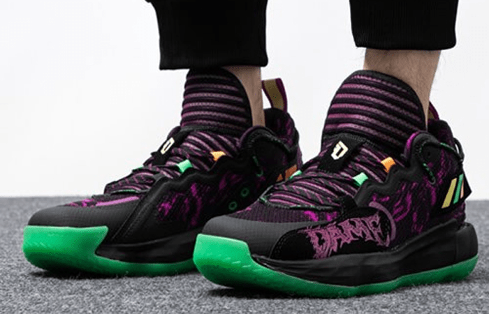 Giày Adidas Dame 7 Extply 'Halloween' H67750 - Ảnh 3