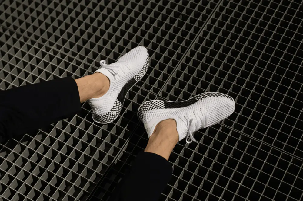 Giày Adidas Deerupt S 'White Black' BD7874 - Ảnh 4