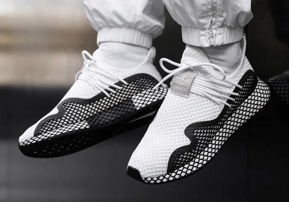 Giày Adidas Deerupt S 'White Black' BD7874 - Ảnh 6