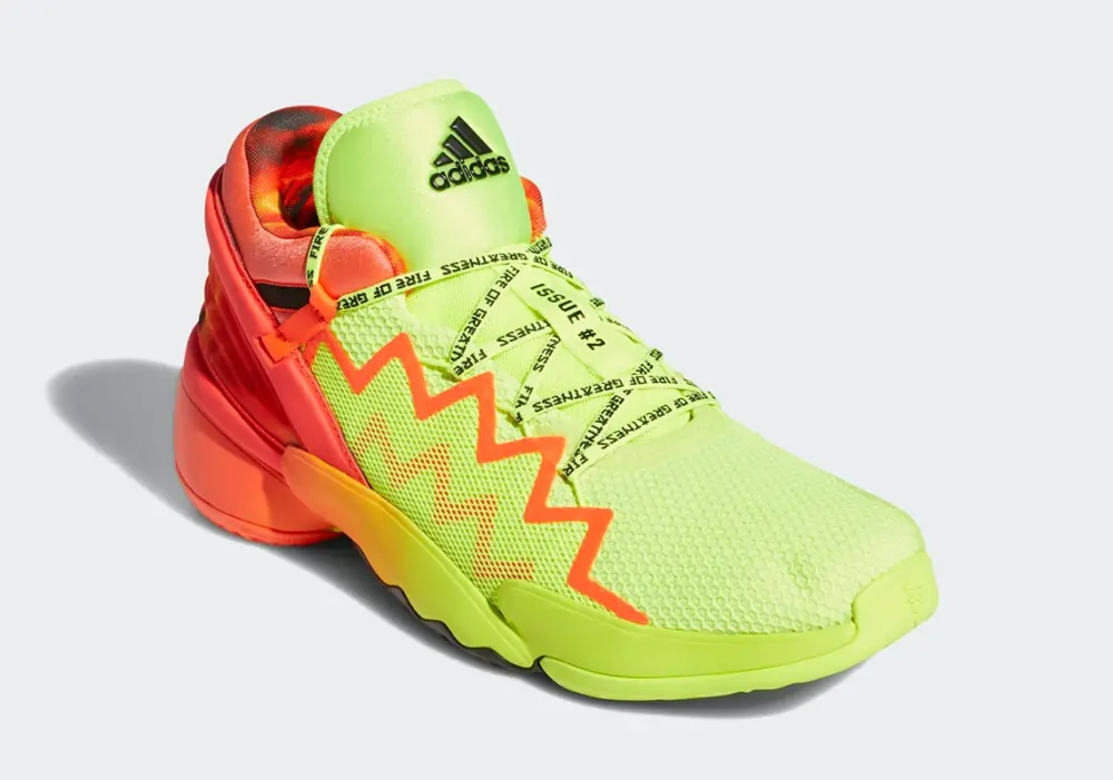 Alternative view of Giày Adidas D.O.N. Issue #2 'Fire of Greatness' H67570