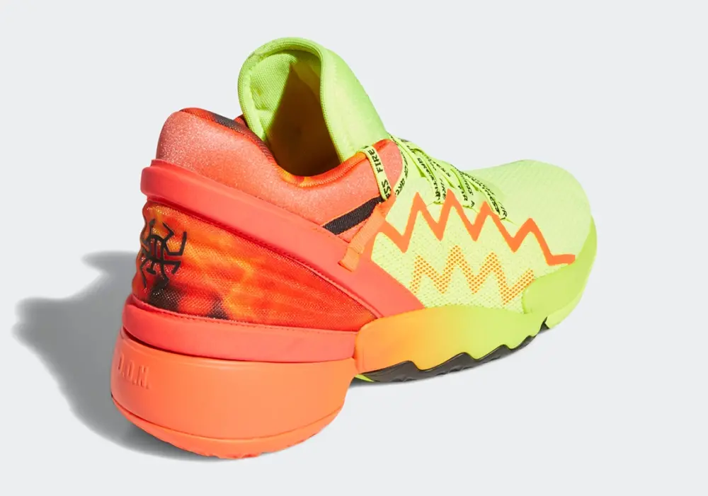 Giày Adidas D.O.N. Issue #2 'Fire of Greatness' H67570 - Ảnh 3