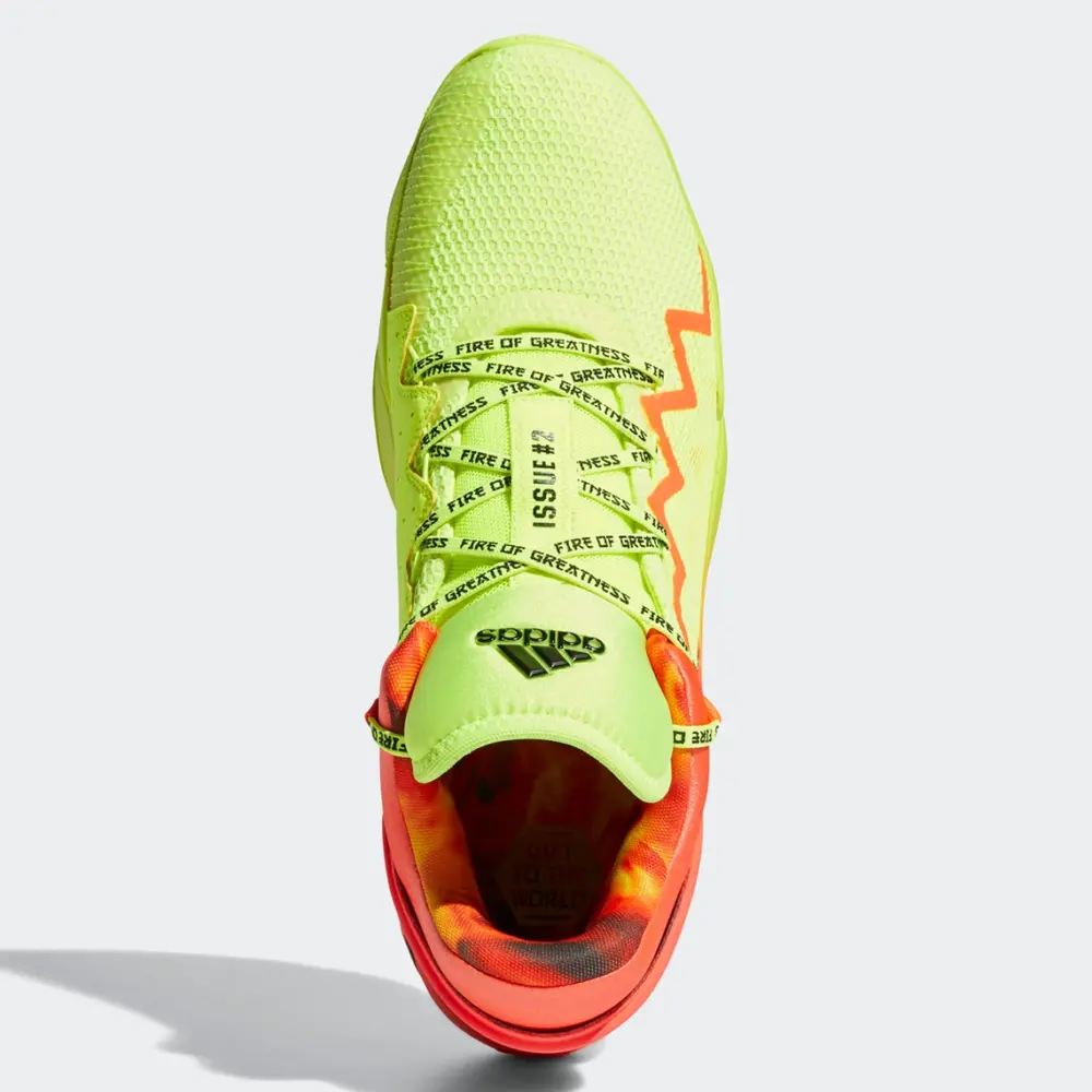 Giày Adidas D.O.N. Issue #2 'Fire of Greatness' H67570 - Ảnh 4