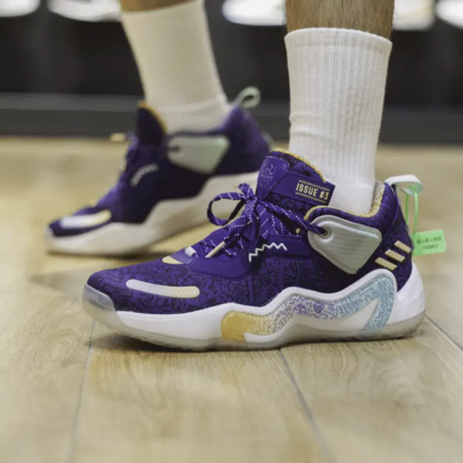Giày Adidas D.O.N. Issue 3 GCA 'Playground Hoops' GV7264 - Ảnh 4