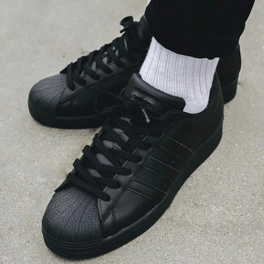 Giày Adidas Superstar All Black EG4957 - Ảnh 4