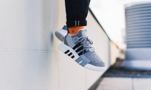 Alternative view of Giày Adidas EQT Bask ADV 'Dark Grey' B37516