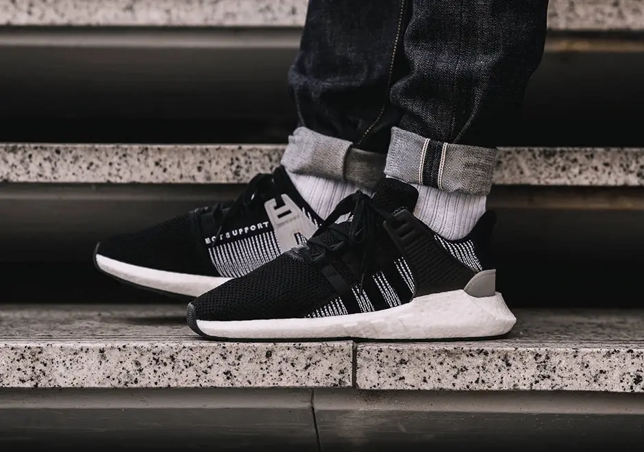 Giày Adidas EQT Support 93/17 'Core Black' BY9509 - Ảnh 3