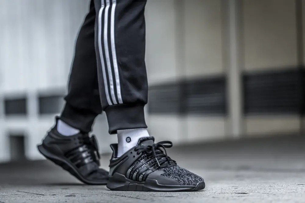 Giày Adidas EQT Support ADV 'Triple Black' BY9589 - Ảnh 3