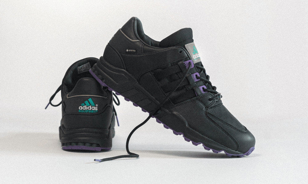 Giày Adidas EQT Support 93 GTX 'Triple Black' GX3617 - Ảnh 3