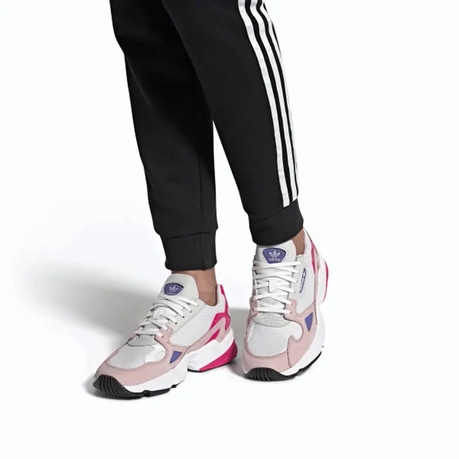Alternative view of Giày Adidas Falcon Cloud White Light Pink EG2858