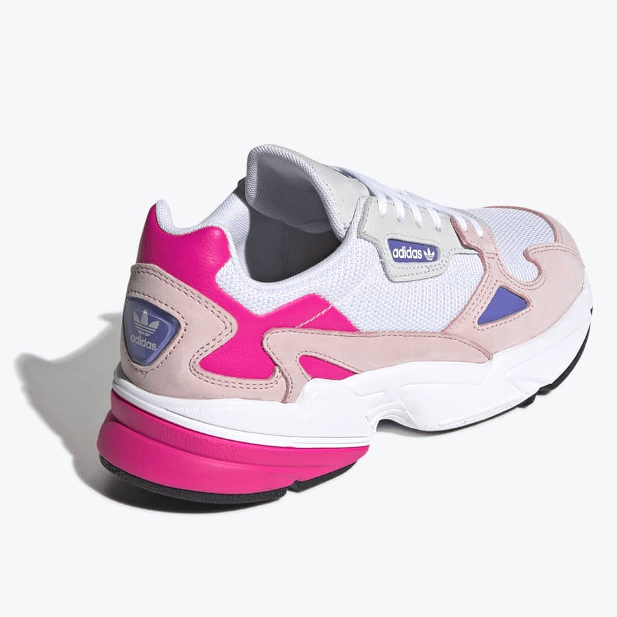 Giày Adidas Falcon Cloud White Light Pink EG2858 - Ảnh 4