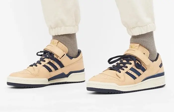 Giày Adidas Forum 84 Low 'Tan Blue' FY7792 - Ảnh 5